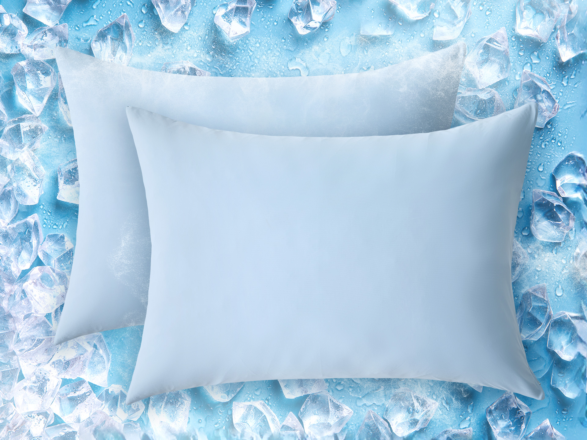 DORMEO COOLING PILLOWCASE 2 PCS SET BLUE