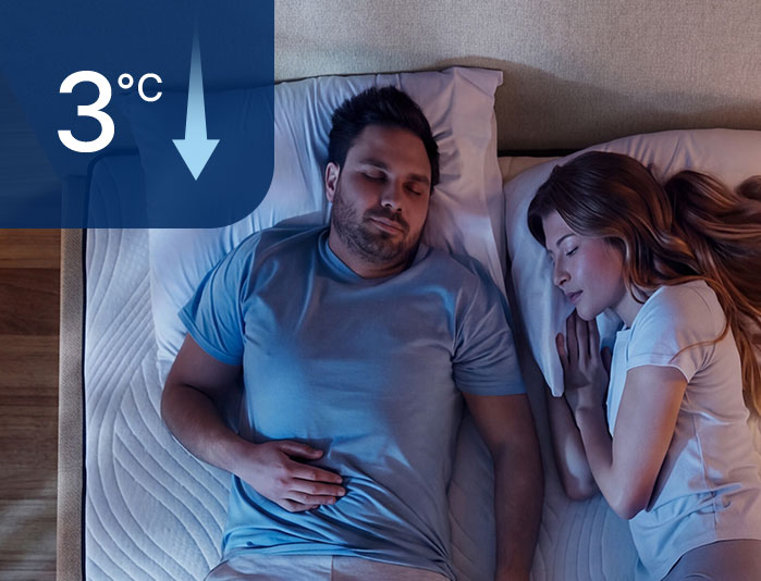 Do 3°C hladnije